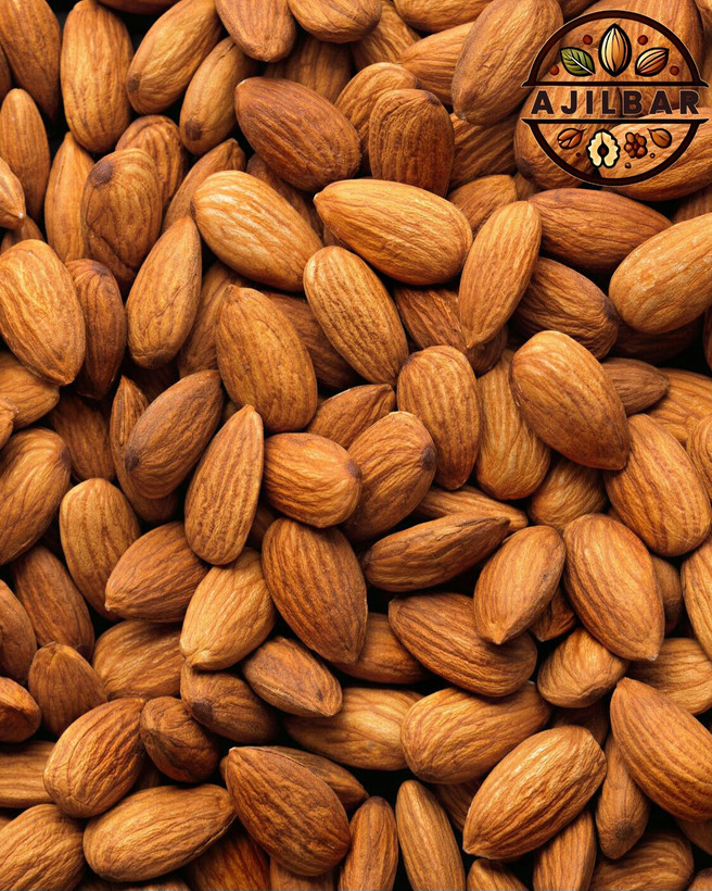 قیمت و خرید عمده مغز بادام زرین خام ارسال رایگان آجیل بار