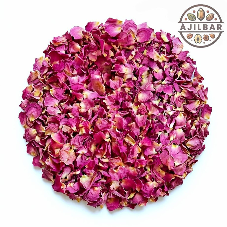 خرید گل محمدی لوکس معطر امسالی، قیمت عمده غنچه گل محمدی کاشان آجیل بار
