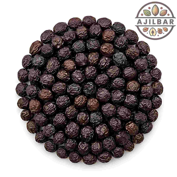 خرید آلوچه خشک سیاه آذرشهر ارسال رایگان، قیمت روز آلوچه عمده و خرده آجیل بار