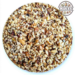 خرید مغز گردوی دندانه ریز آذرشهر با قیمت روز عمده و خرده، مغز گردو پاک شده و بهداشتی آجیل بار