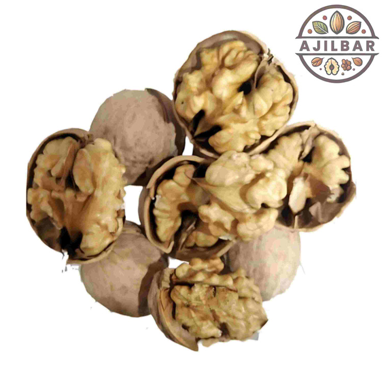 خرید گردوی پوست کاغذی لوکس آذرشهر درجه یک با قیمت روز و ارسال سریع آجیل بار مناسب پذیرایی و صادرات