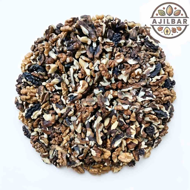 خرید مغز گردوی دندانه خورشتی ارسال رایگان، قیمت روز گردو عمده و خرده آجیل بار