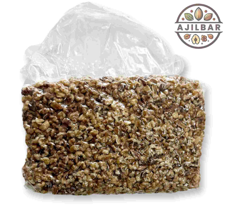 خرید مغز گردوی دندانه وکیوم بلغارستانی با قیمت ارزان و اقتصادی ارسال رایگان مناسب قنادی و صنایع غذایی آجیل بار